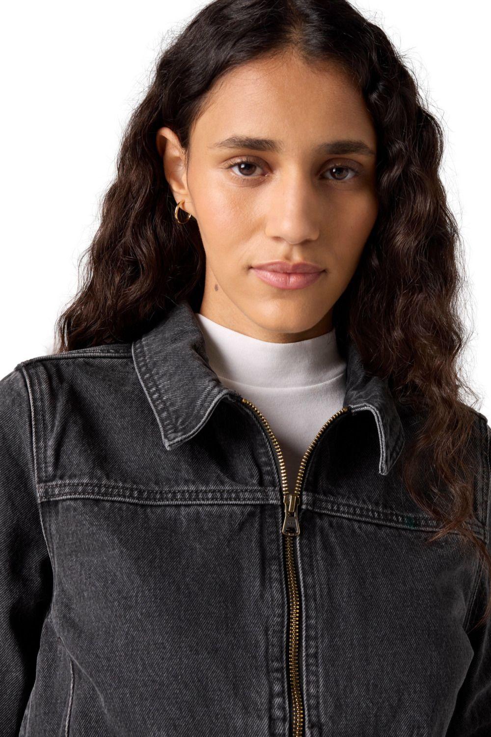 Chaqueta Mujer Dart Trucker Negro Levis 001W8-0001-3