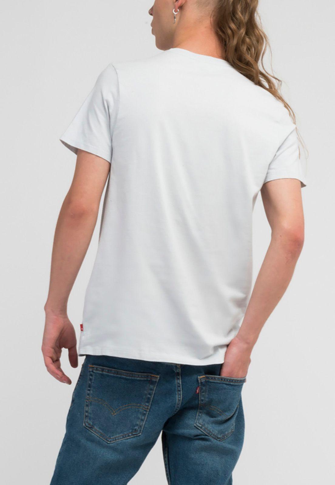 Polera Hombre Gráfica Blanco Levis 17783-0332-1