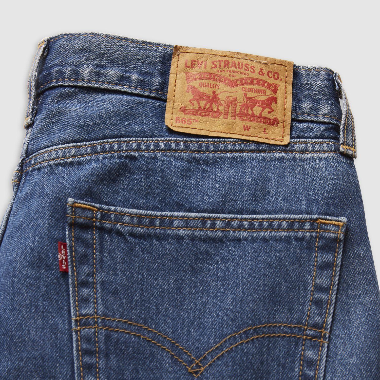 Jeans Hombre 565 97 Loose Straight Azul Levis A7221-0000-4