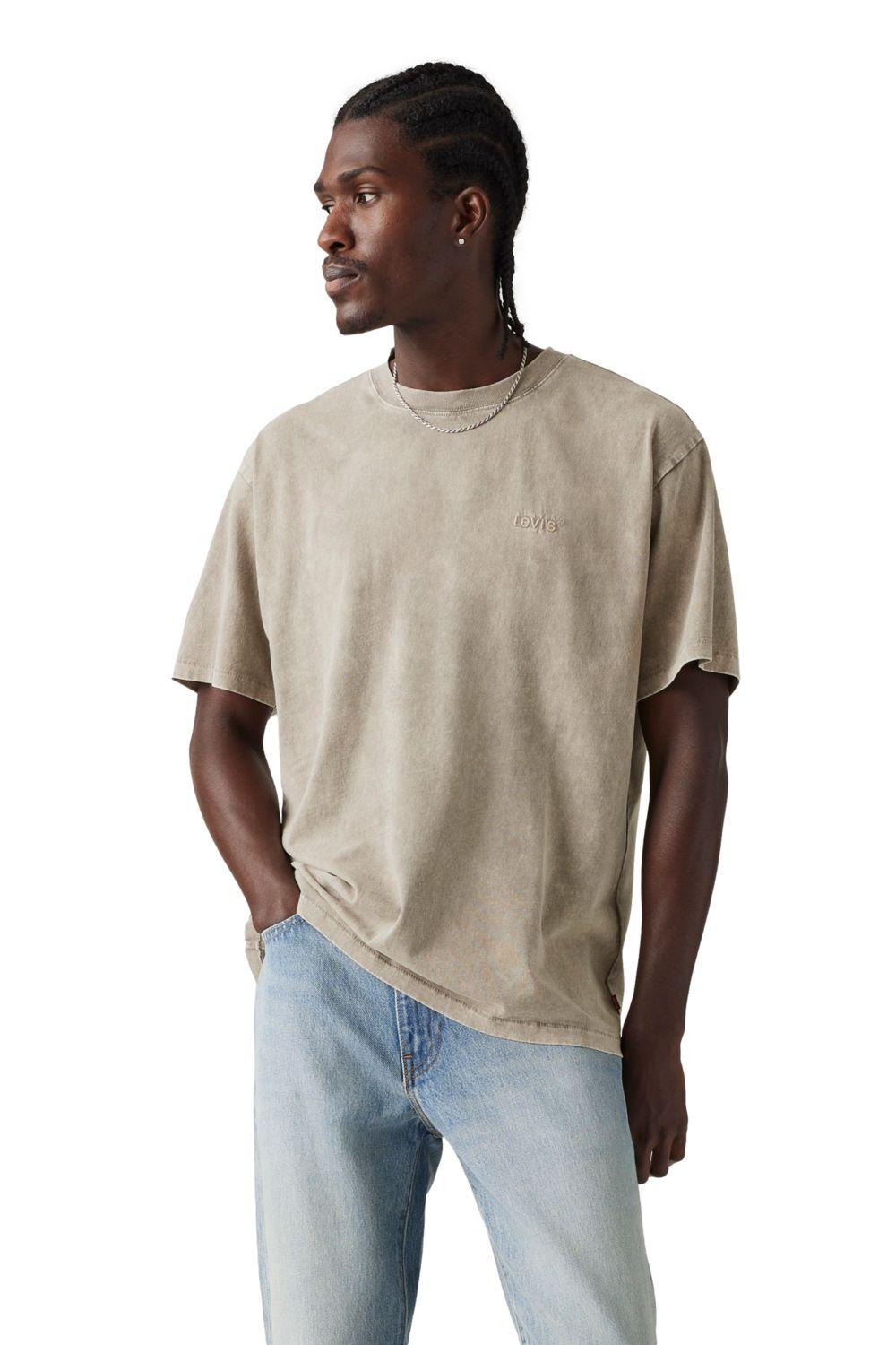 Polera Hombre Red Tab Vintage Tee Gris Levis A0637-0134-0