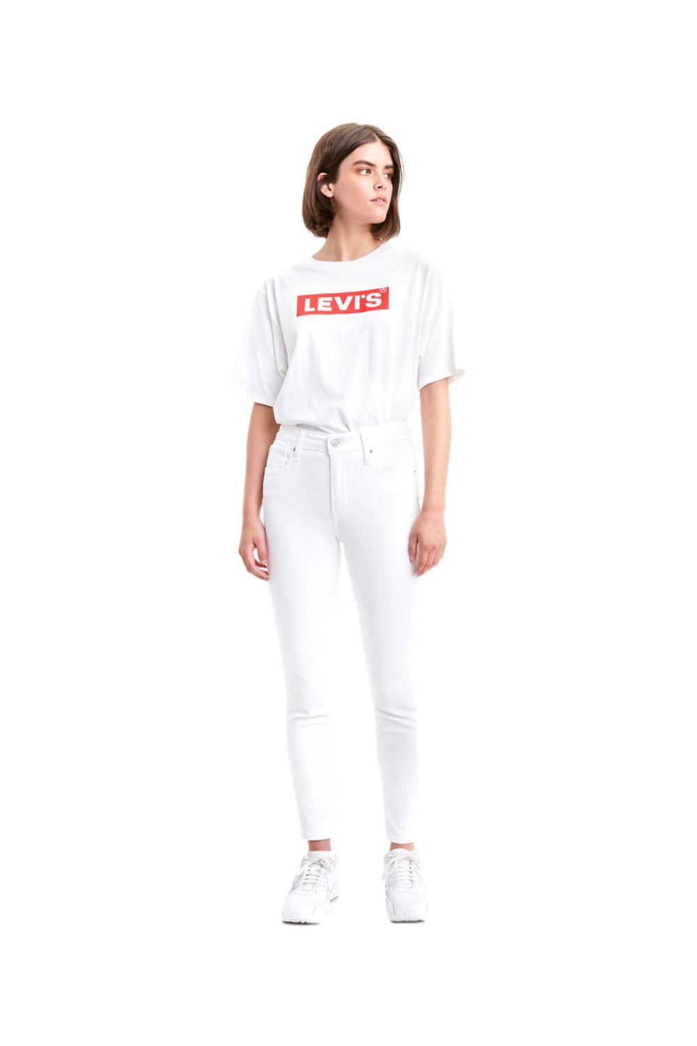 Jeans Mujer 721 High Rise Skinny Blanco Levis 18882-0204-3