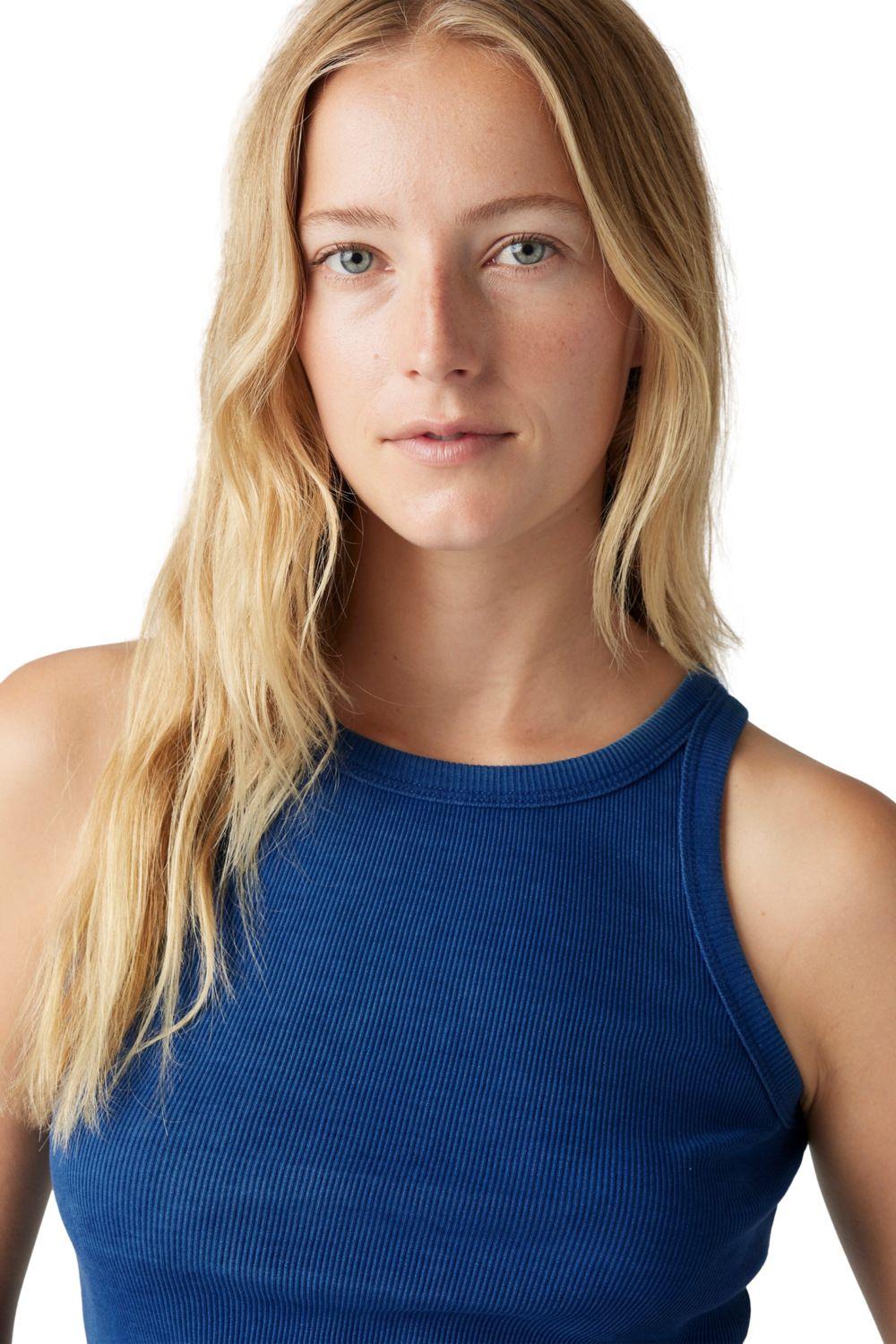 Polera Mujer Essential Racer Tank Azul Levis A3381-0019-3