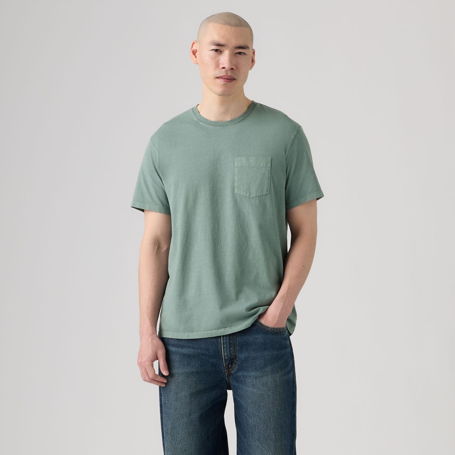 Polera Hombre The Pocket Tee Verde Levis 005H0-0049-0