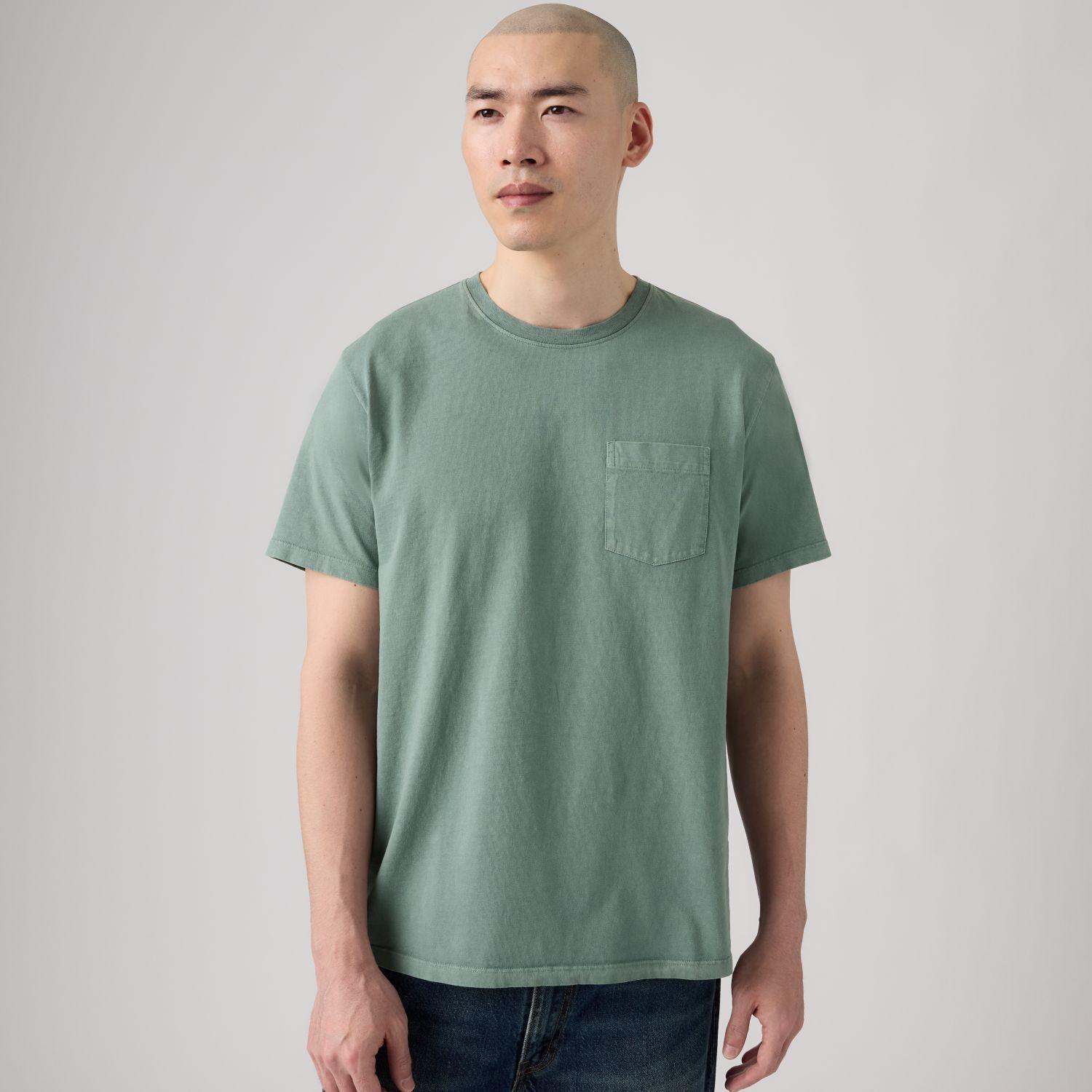 Polera Hombre The Pocket Tee Verde Levis 005H0-0049-2