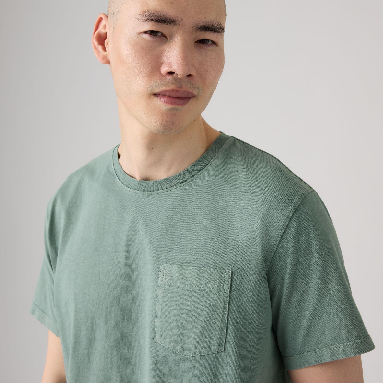 Polera Hombre The Pocket Tee Verde Levis 005H0-0049-3