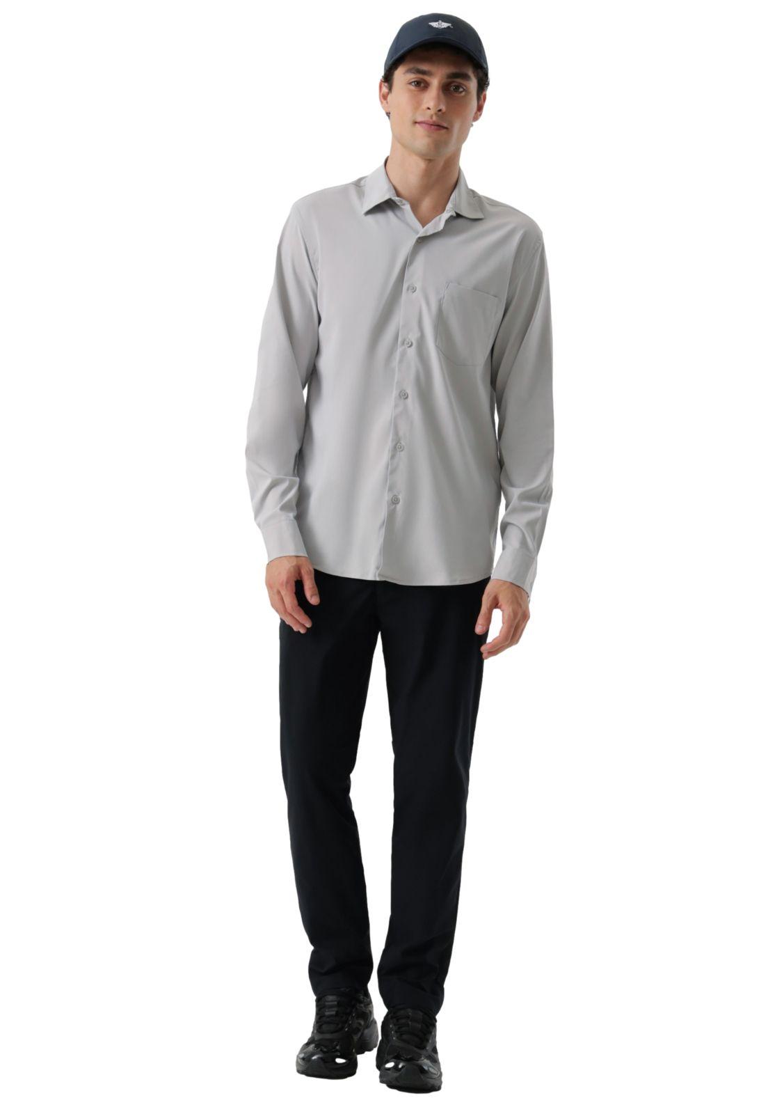 Camisa Hombre Go Regular Fit Gris 003H6-0003-3