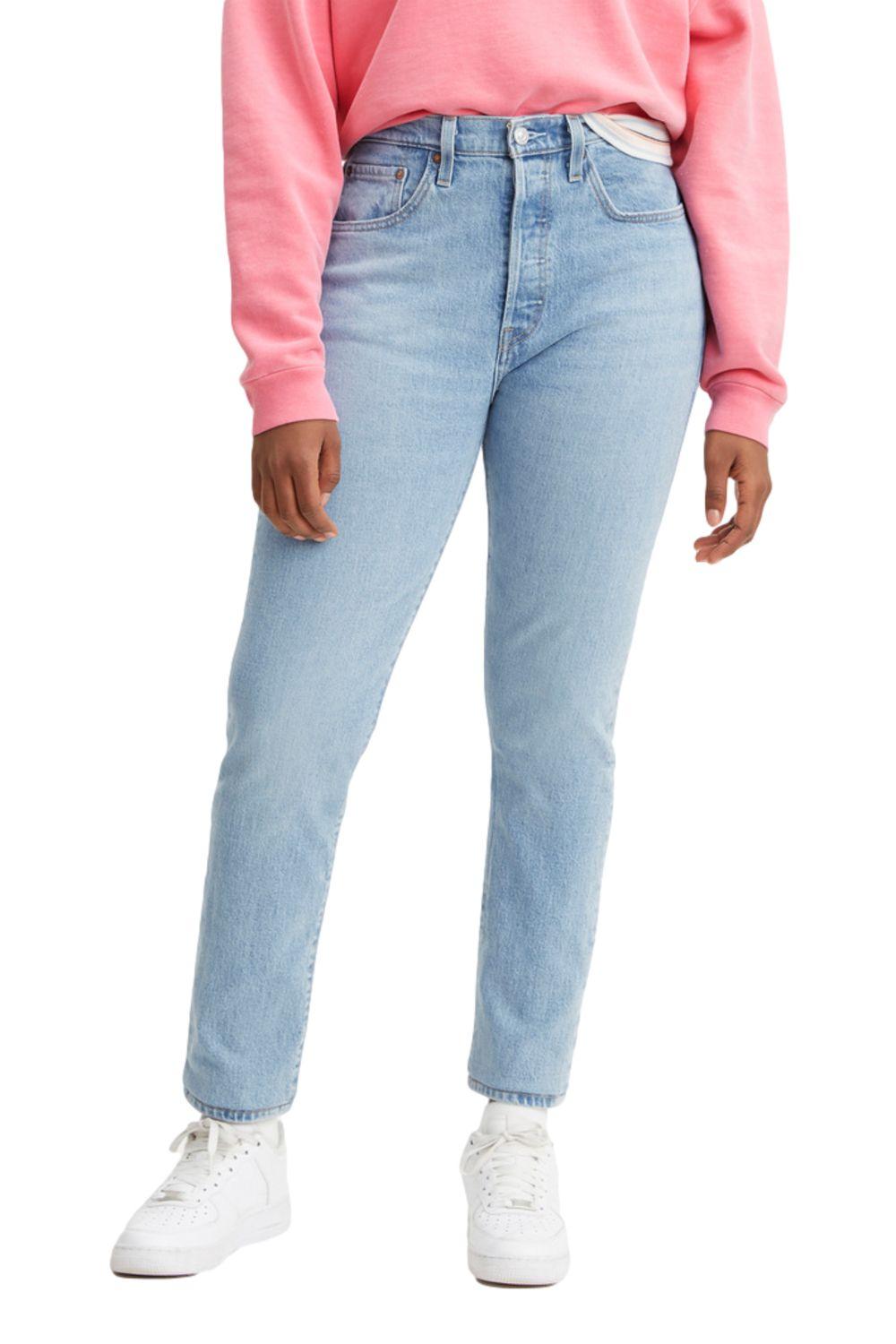 Jeans Mujer 501 Skinny Azul Levis 29502-0117-0