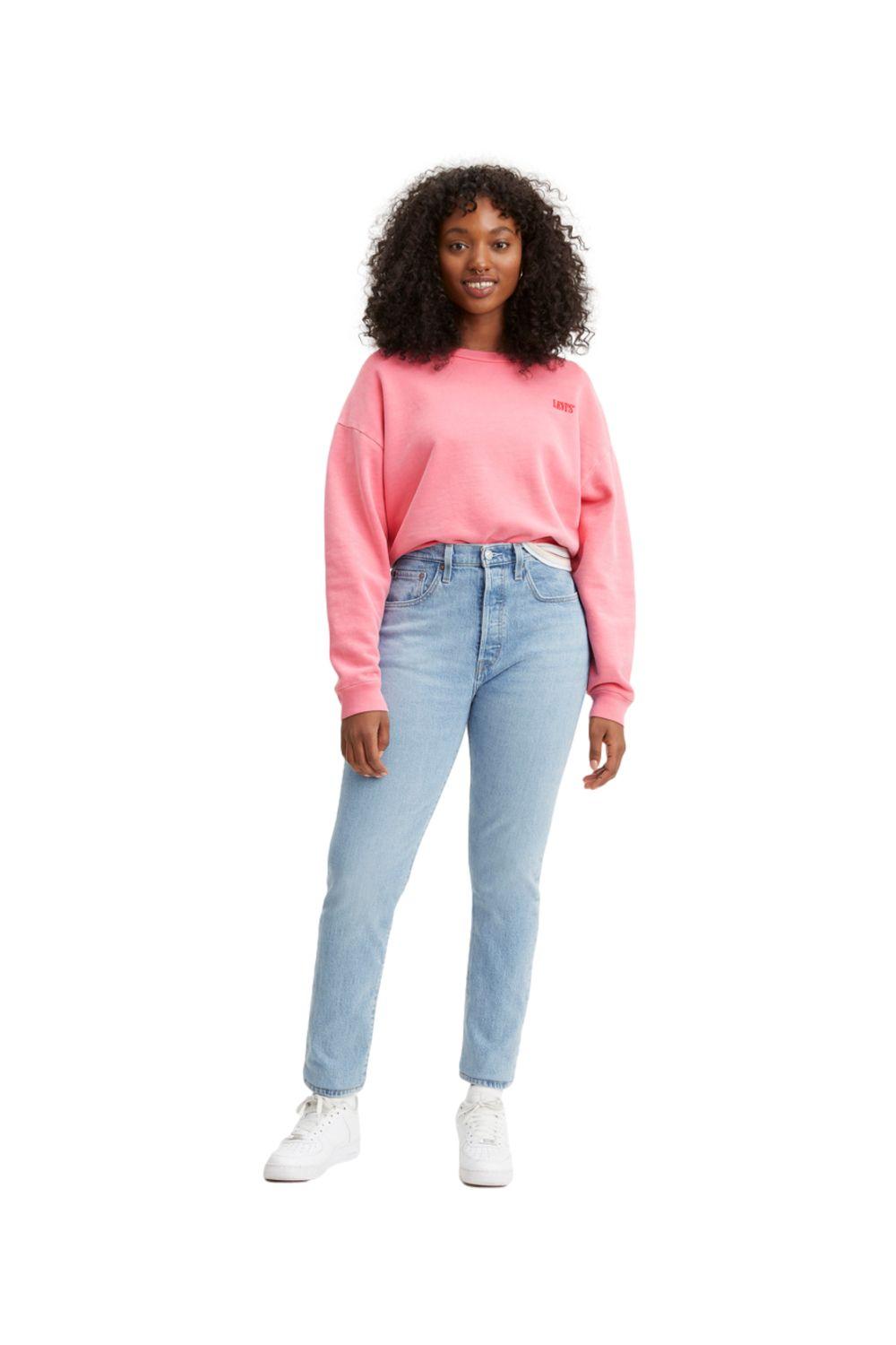 Jeans Mujer 501 Skinny Azul Levis 29502-0117-3