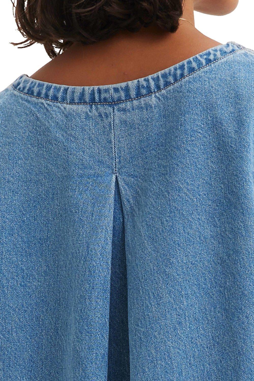 Vestido Mujer Wellthread Wildflower Azul Levis A7549-0000-4