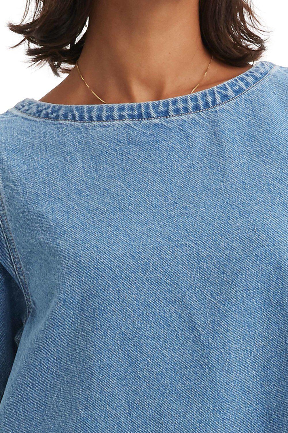 Vestido Mujer Wellthread Wildflower Azul Levis A7549-0000-5