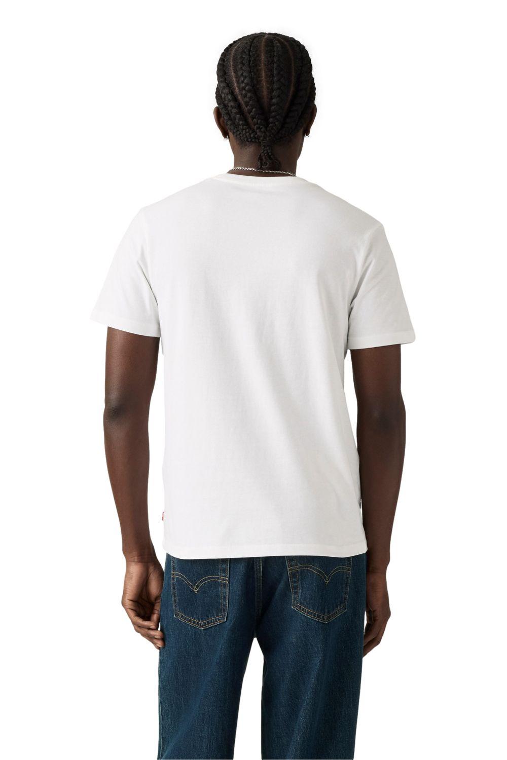 Polera Hombre Graphic Crewneck Tee Blanco Levis 22491-1957-1