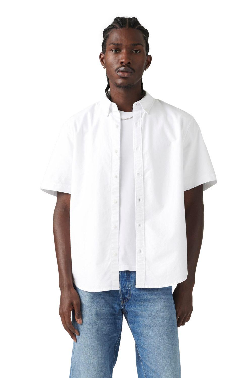 Camisa Hombre Button Down Blanco Levis A9161-0014-0