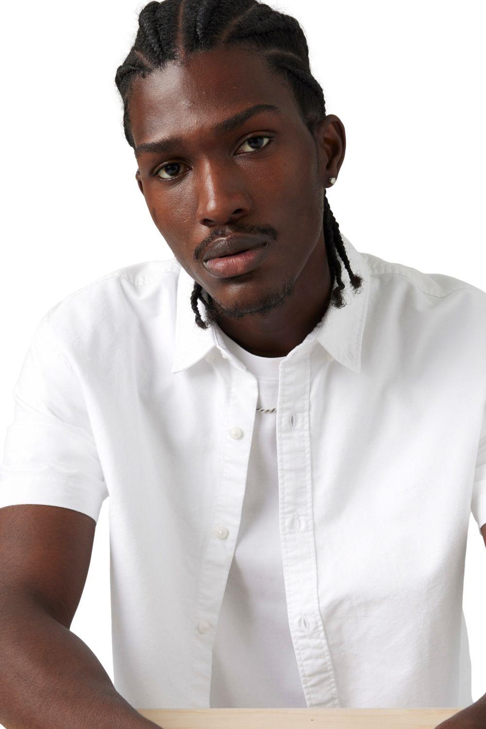 Camisa Hombre Button Down Blanco Levis A9161-0014-3