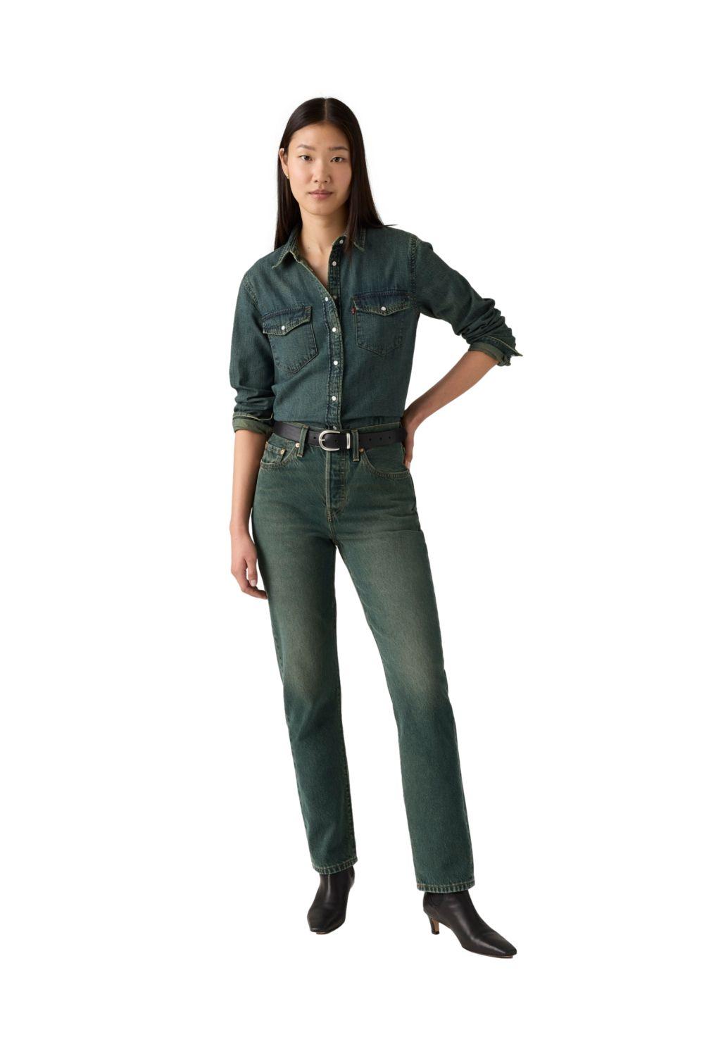 Jeans Mujer 501 For Women Azul Levis 12501-0629-3