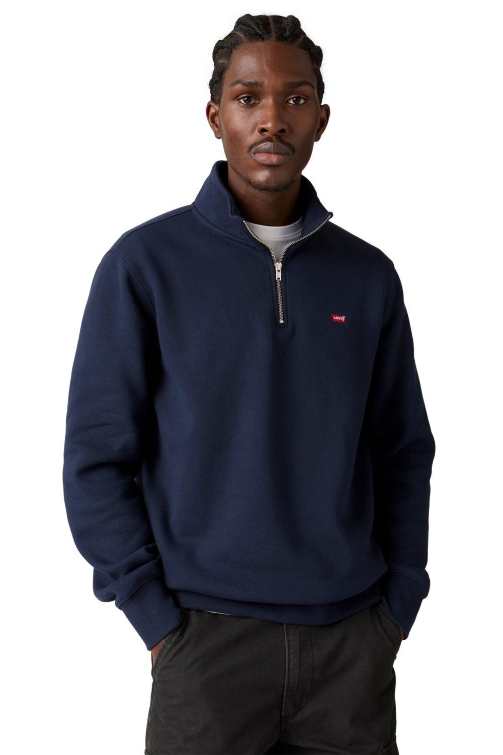 Polerón Hombre Core Hm 1/4 Zip Azul Levis 000VT-0003-2