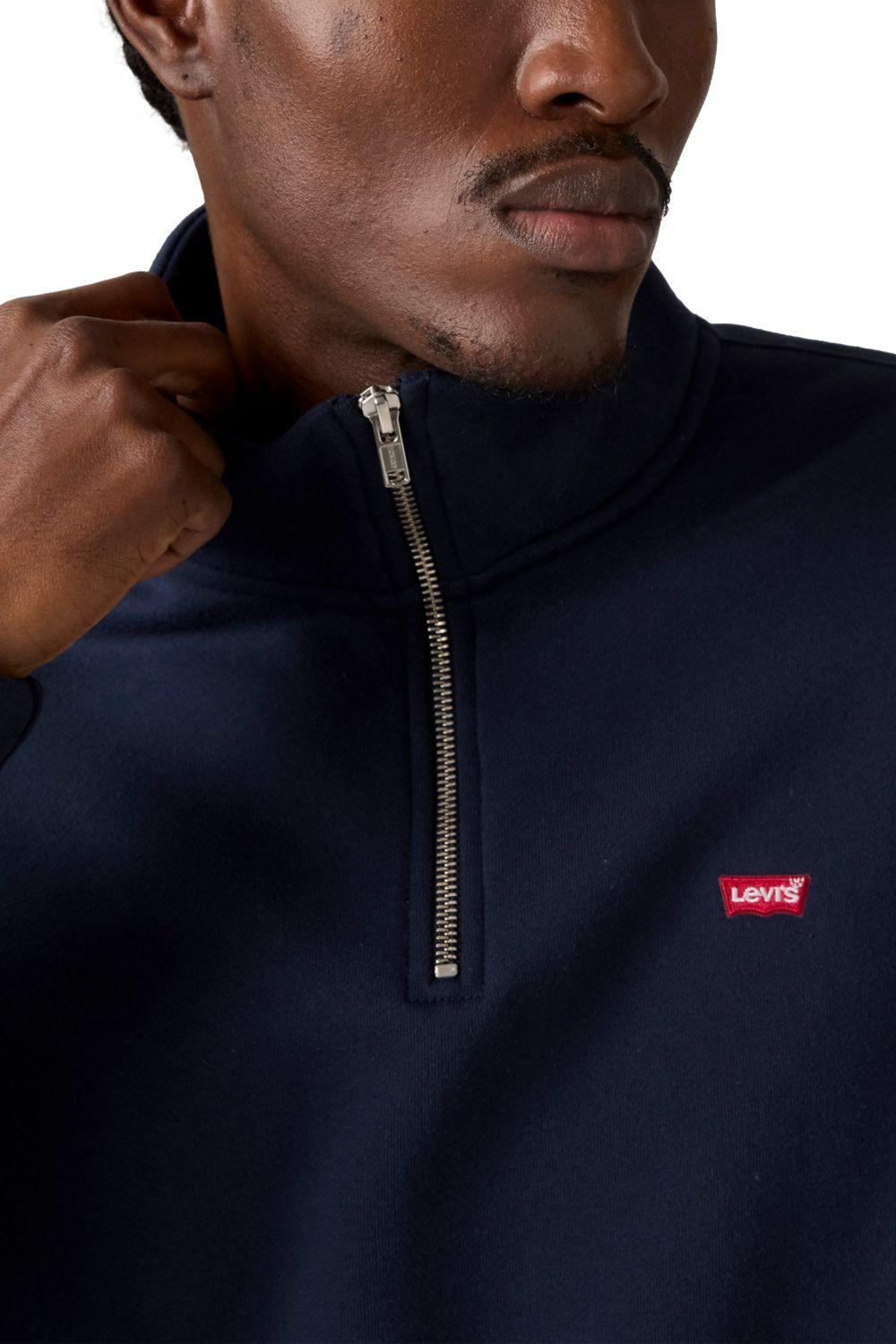 Polerón Hombre Core Hm 1/4 Zip Azul Levis 000VT-0003-3