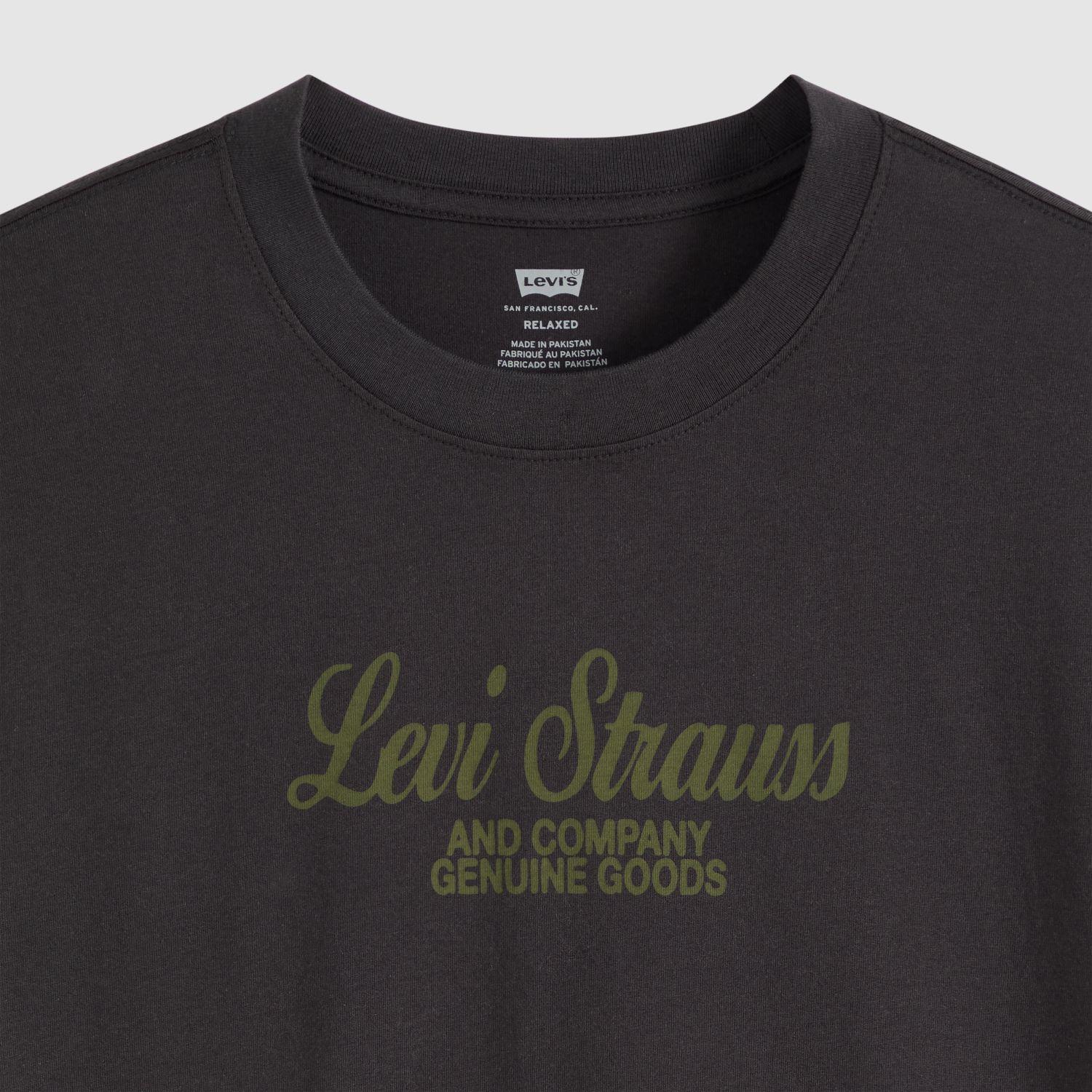 Polera Hombre Relaxed Fit Tee Negro Levis 16143-2670-4
