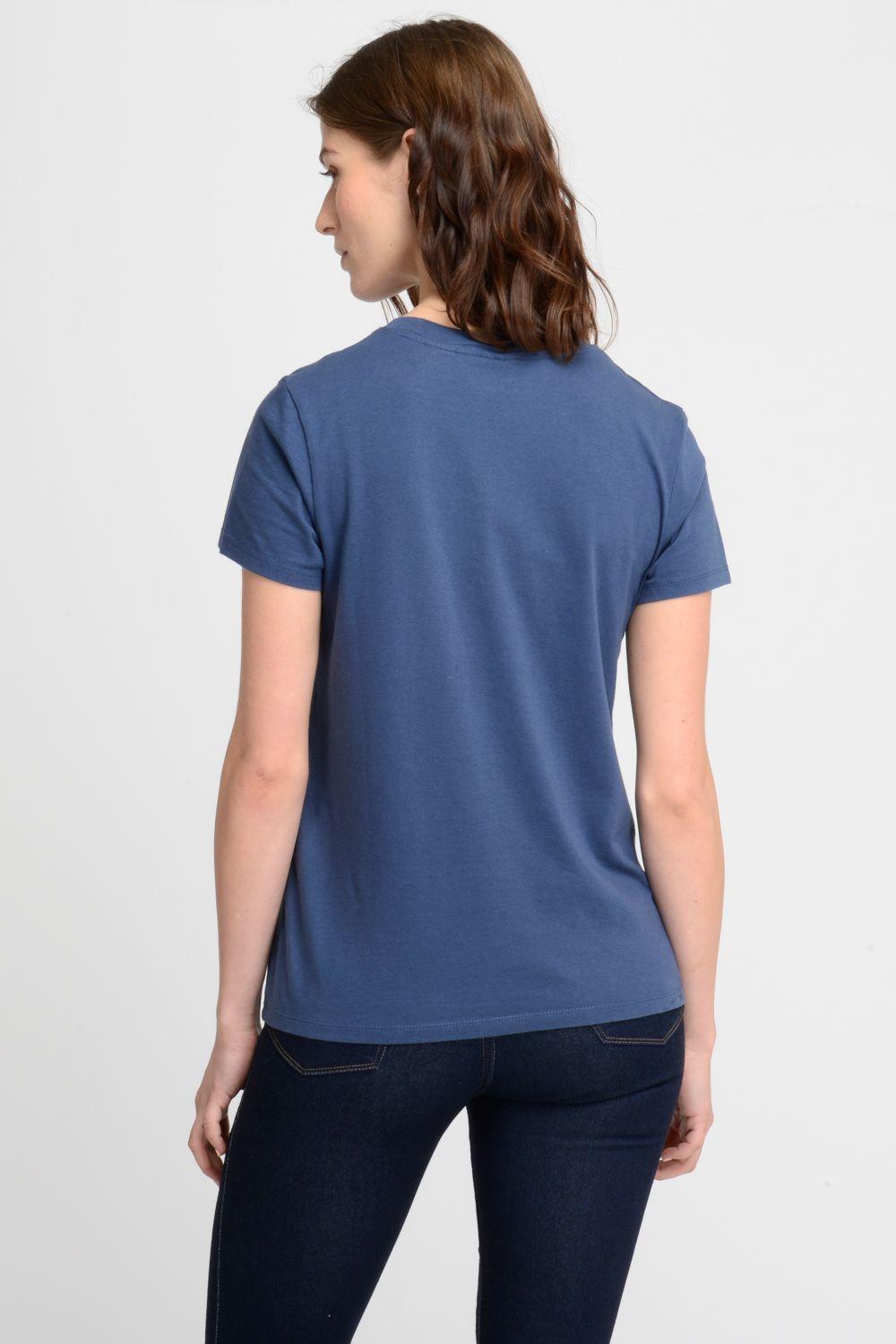 Polera Mujer Manga corta Rib Baby Batwing Rosado Levis 39185-0229-1