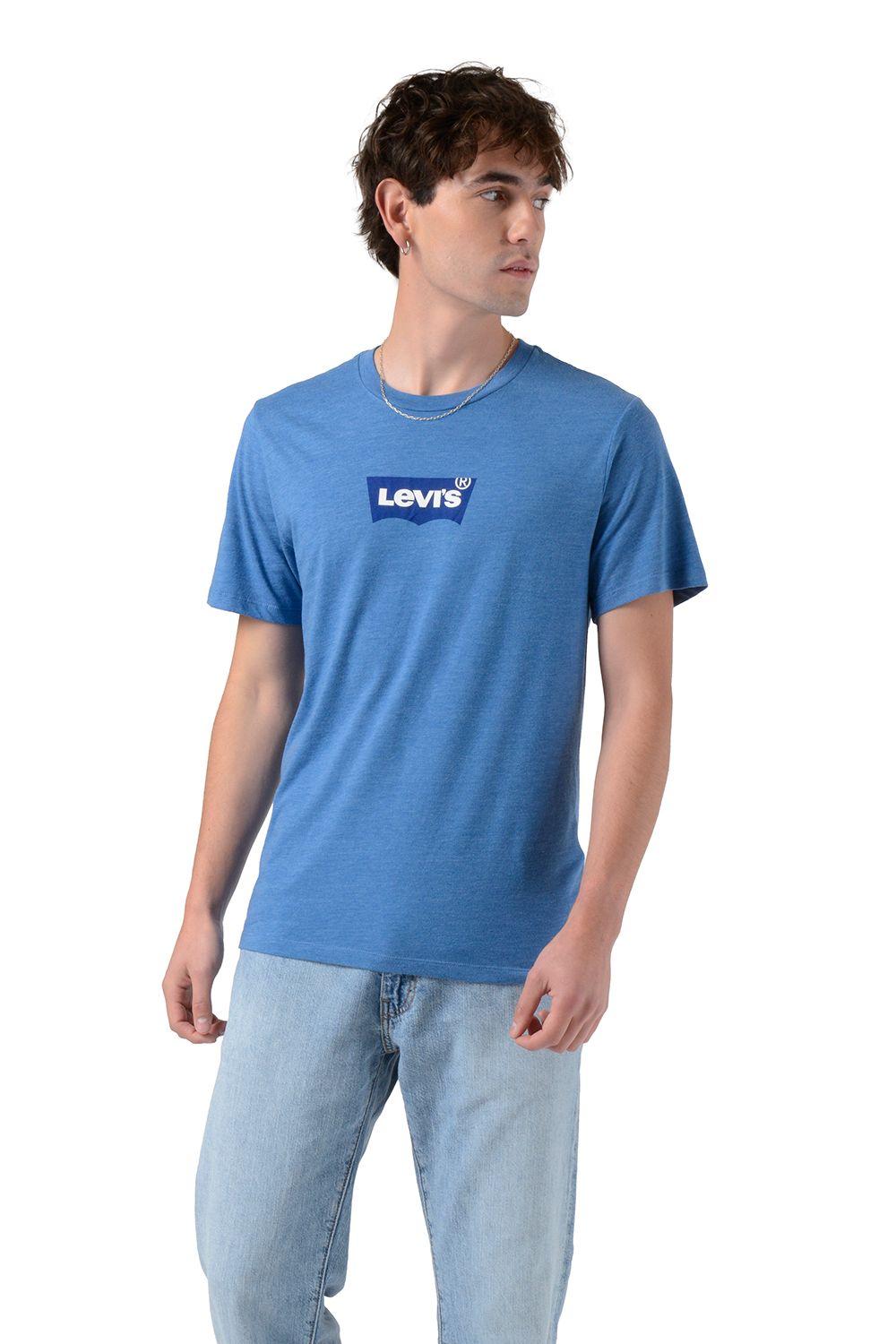 Polera Hombre Graphic Crewneck Tee Azul Levis 22491-2029-3