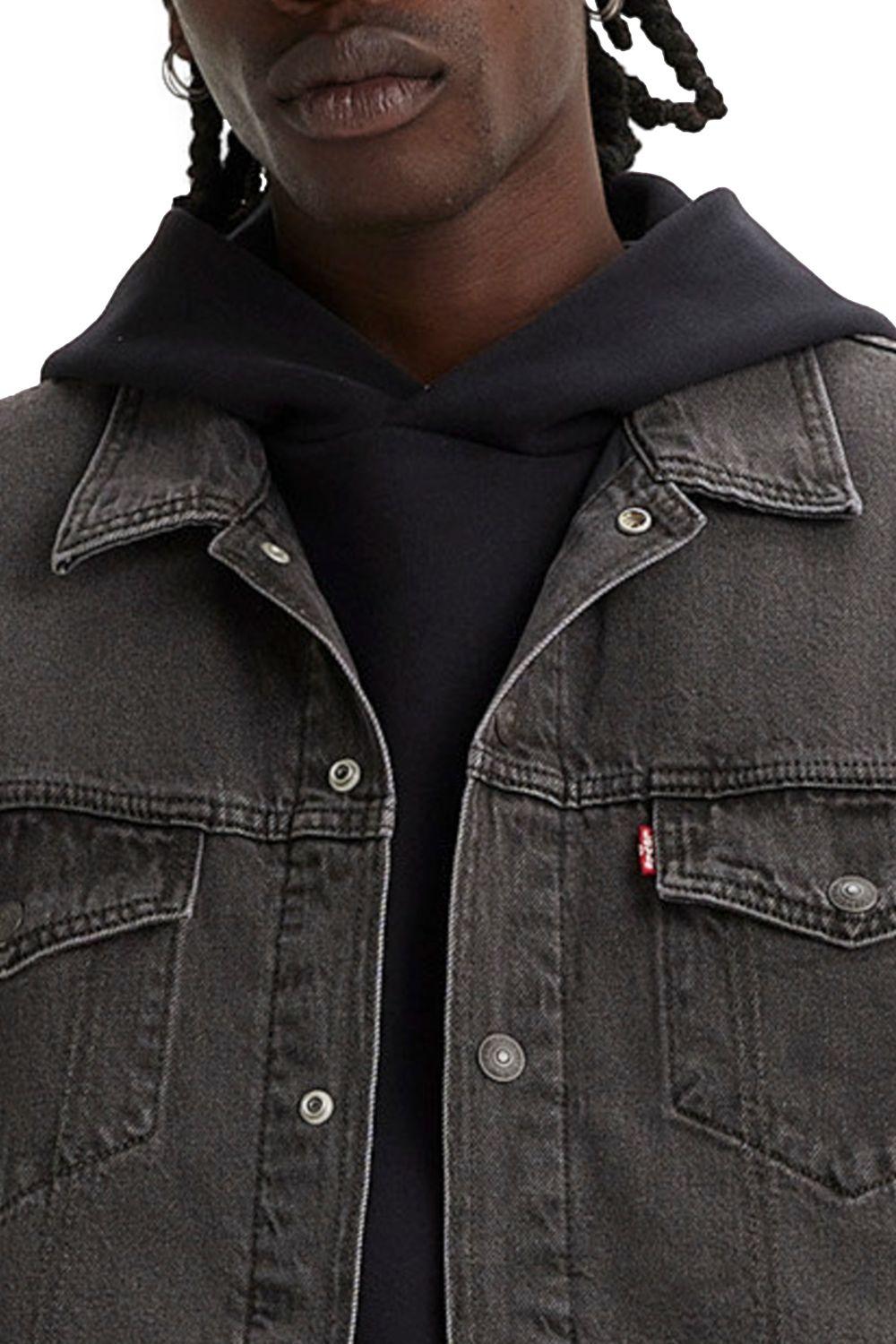 Chaqueta Hombre Relaxed Fit Truck Negro Levis A6086-0001-2