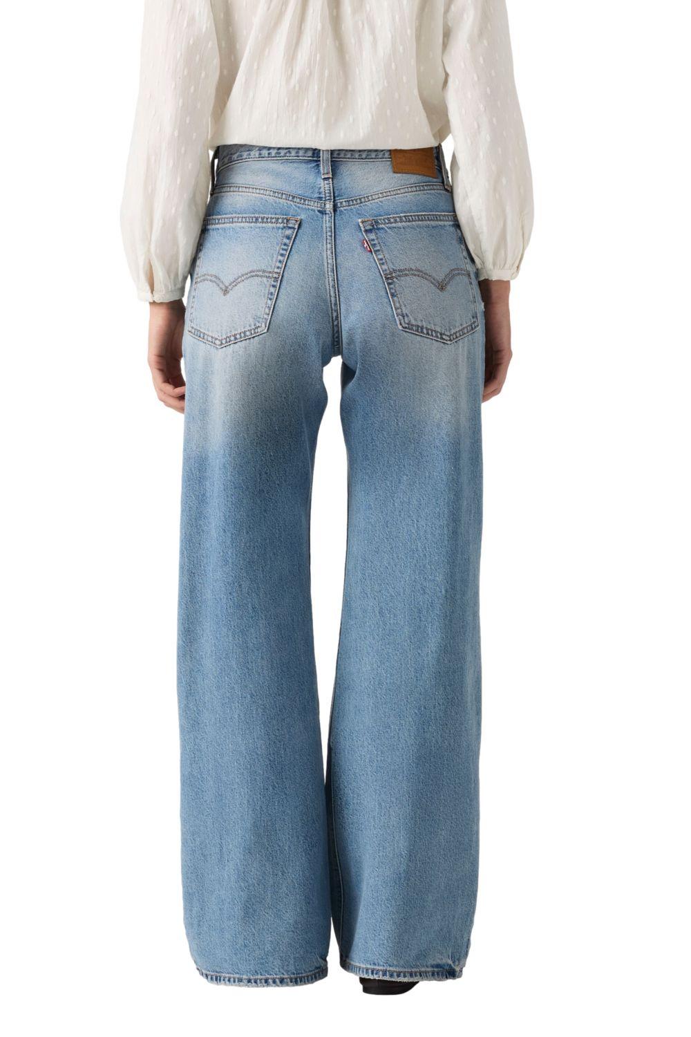 Jeans Mujer Loose Boot Azul Levis 005DO-0000-2