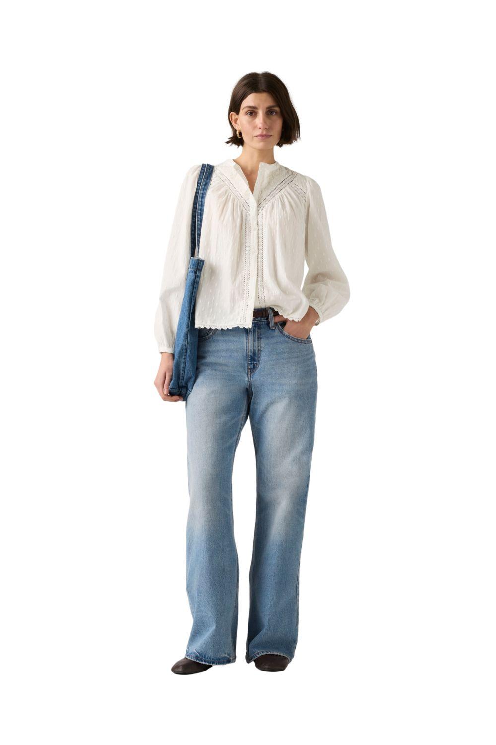 Jeans Mujer Loose Boot Azul Levis 005DO-0000-3