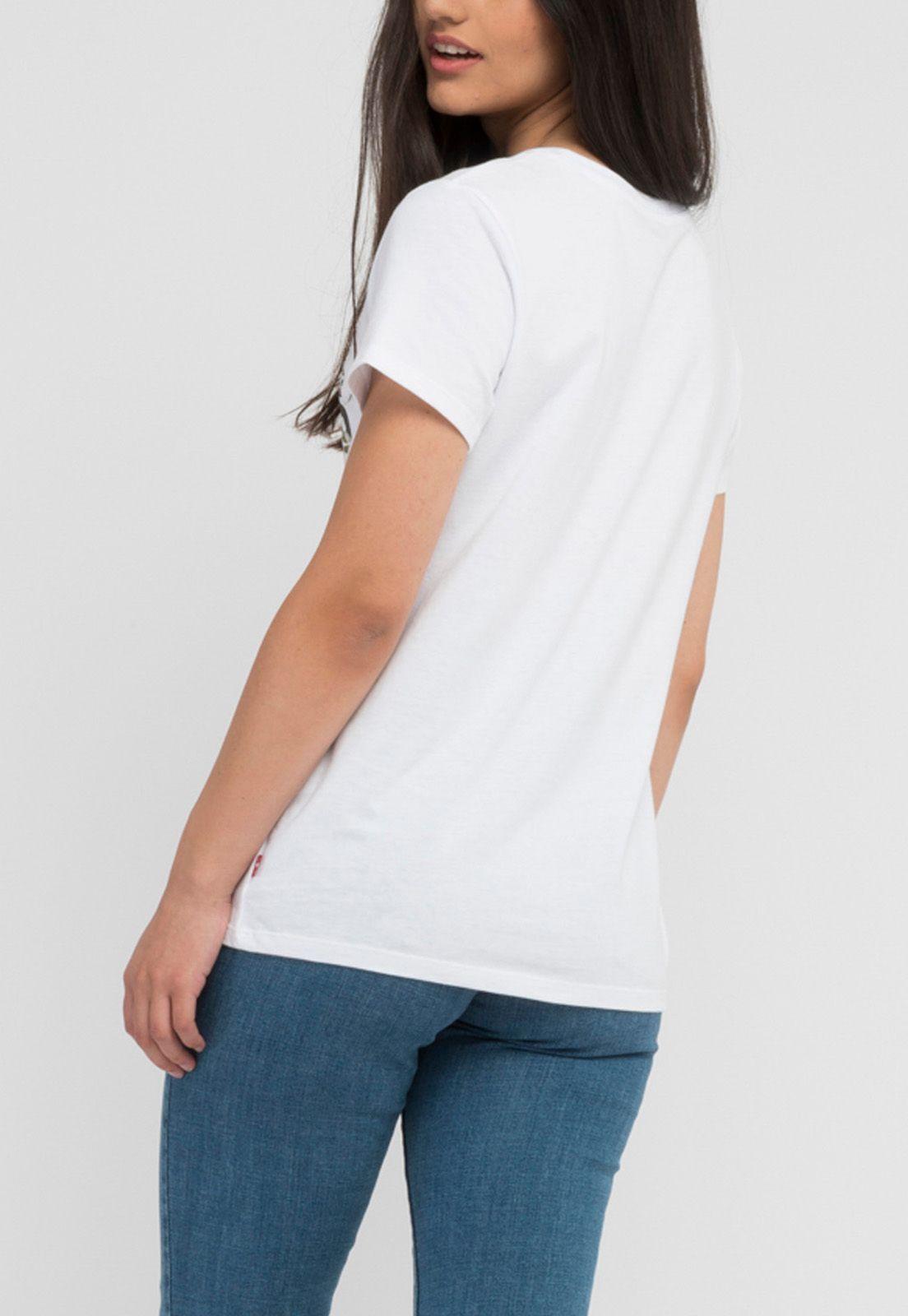 Polera Mujer Lisa Blanco Levis 17369-1880-1