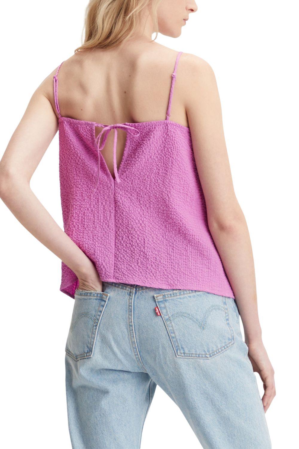 Camisa Mujer Enya Textured Cami Morado Levis A5955-0003-1