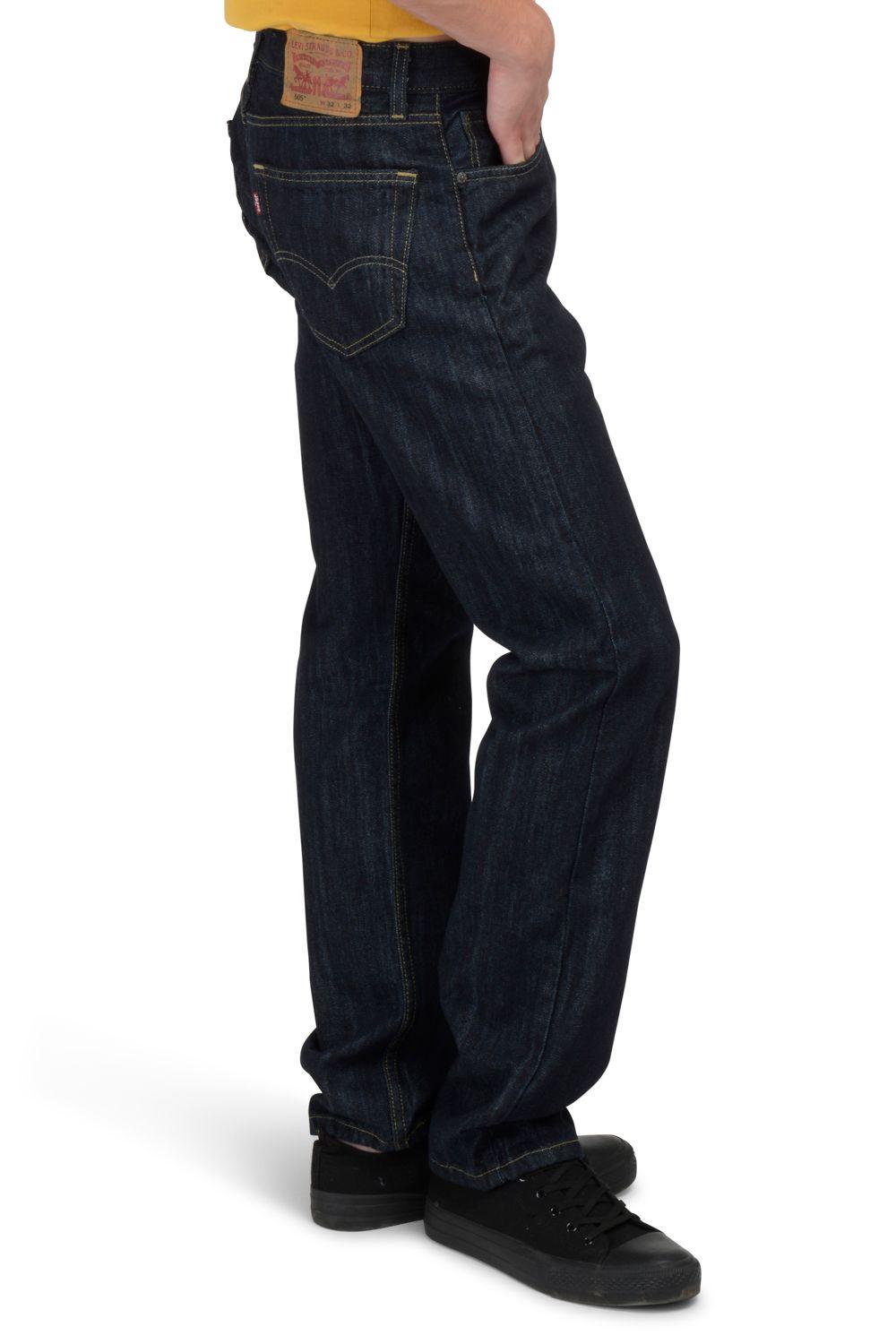 Jeans Hombre 505 Regular Azul Oscuro Levis 00505-0059-1