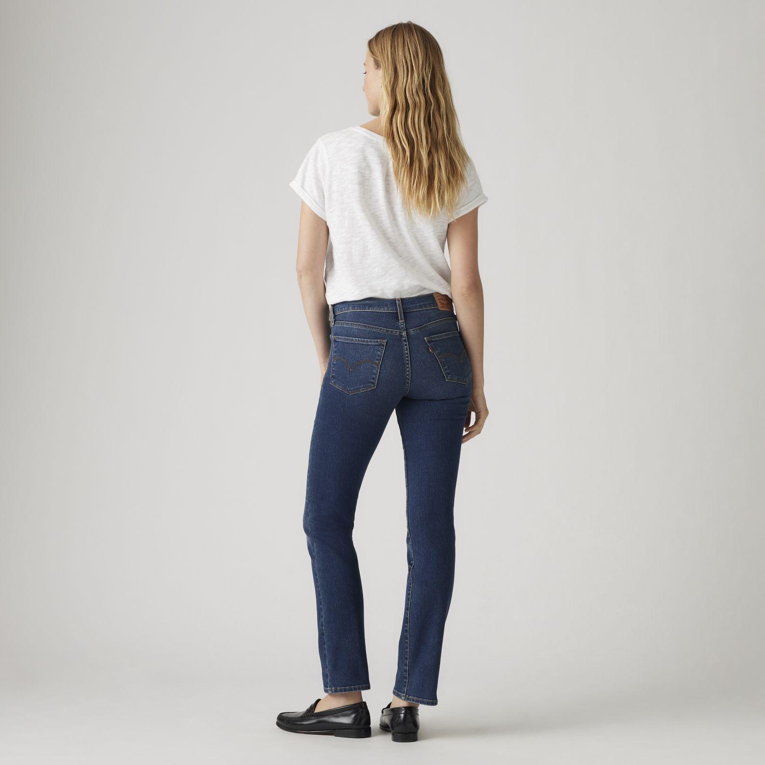 Jeans Mujer 314 Shaping Straight Azul Levis 19631-0203-3