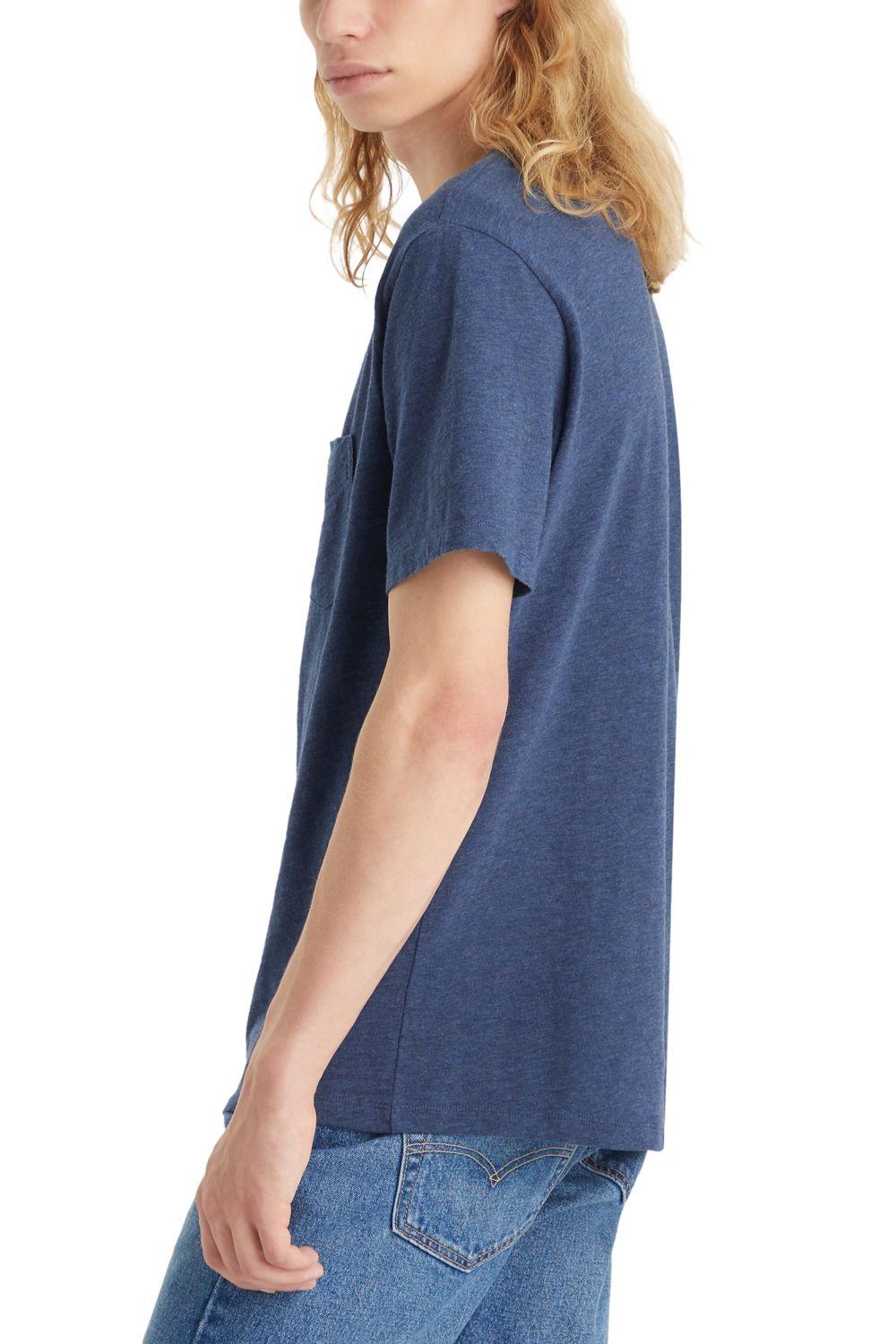 Polera Hombre Classic Pocket Tee Azul Levis 19342-0337-2