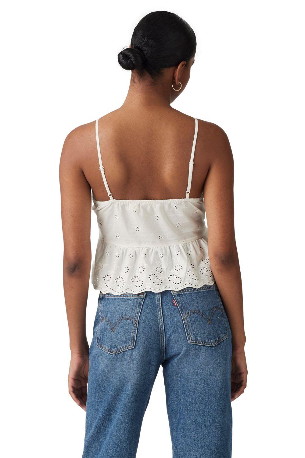Blusa Mujer Cora Blouse Blanco Levis 001SI-0001-1