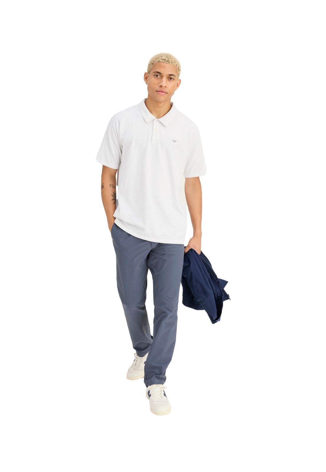Polera Hombre Polo Go Raglan Regular Fit Blanco A8826-0000-3