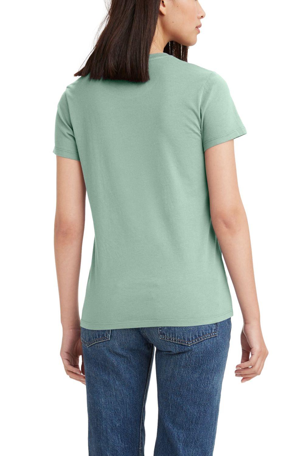 Polera Mujer Manga corta Perfect Box Tab Verde Levis 17369-2245-3