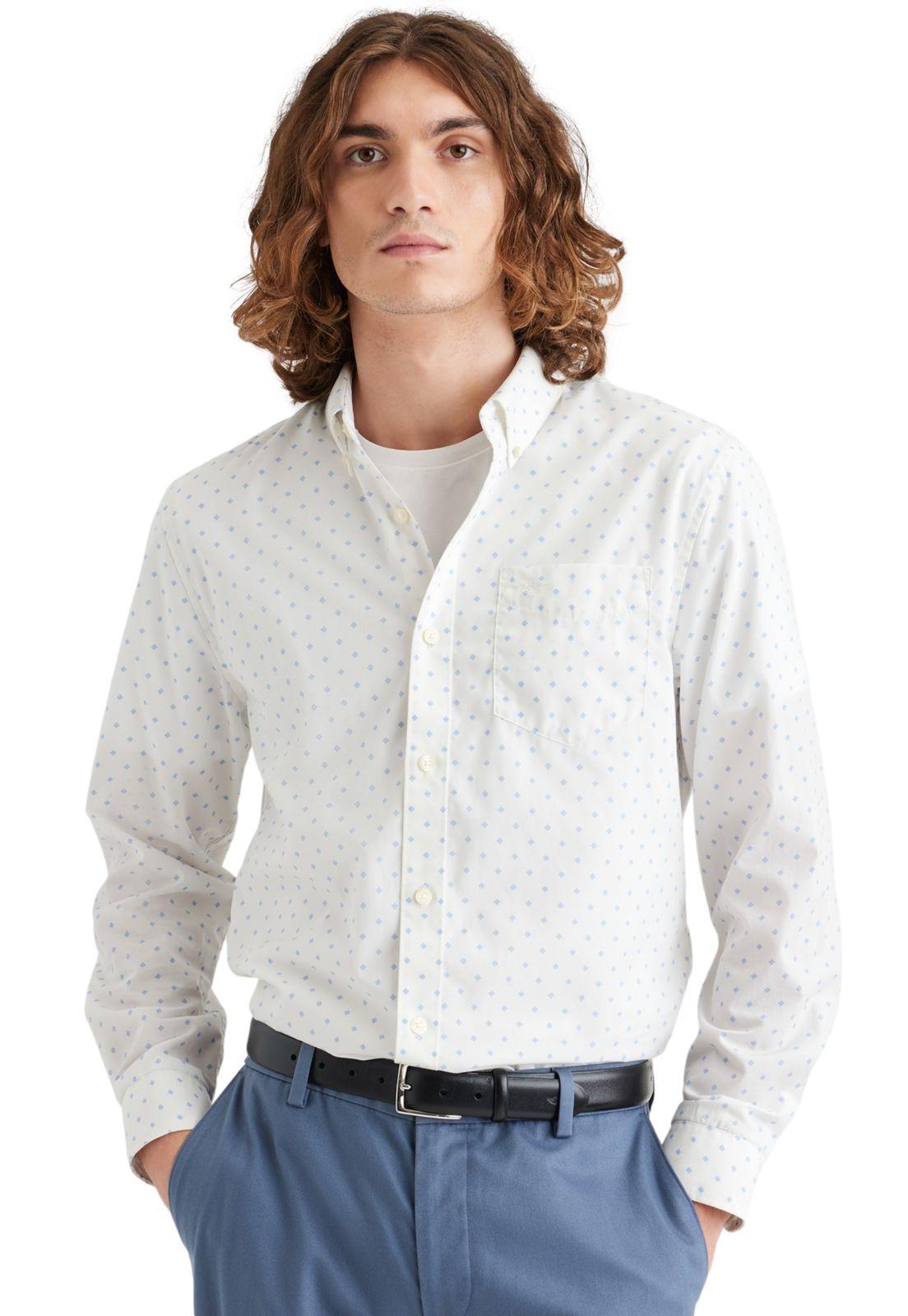 Camisa Hombre Stain Defender Classic Fit Blanco A4252-0033-0