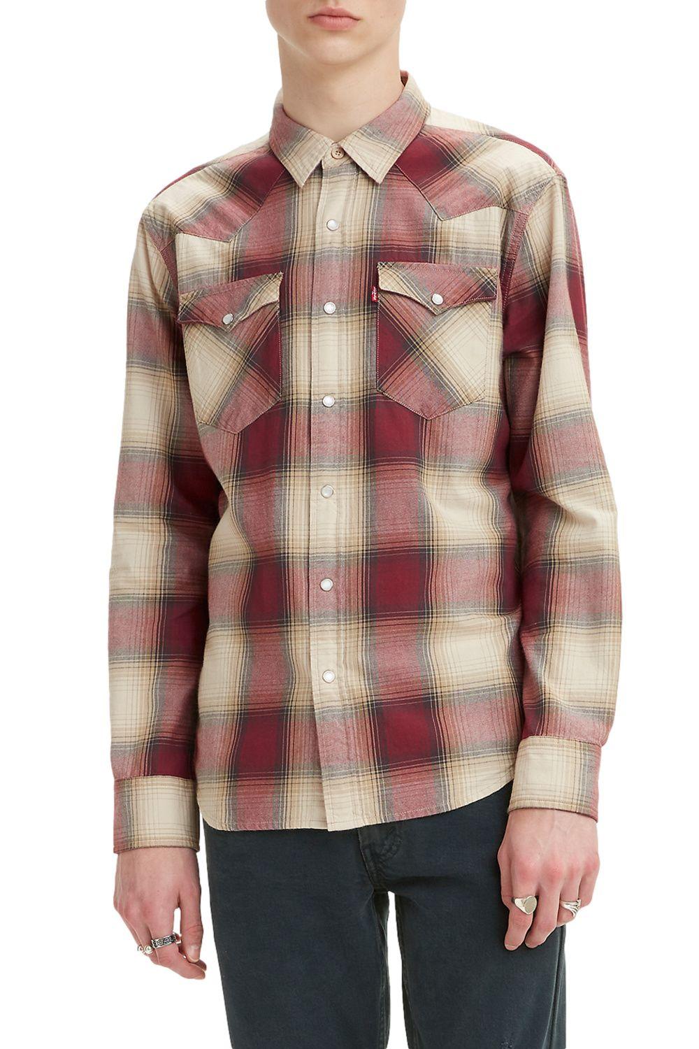Camisa Hombre Cuadros  Bolsillos Surtido Levis 85745-0059-0