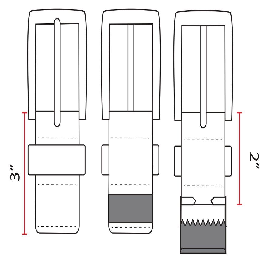 Cinturón Hombre Una Cara Café Levis 87517-0066-5