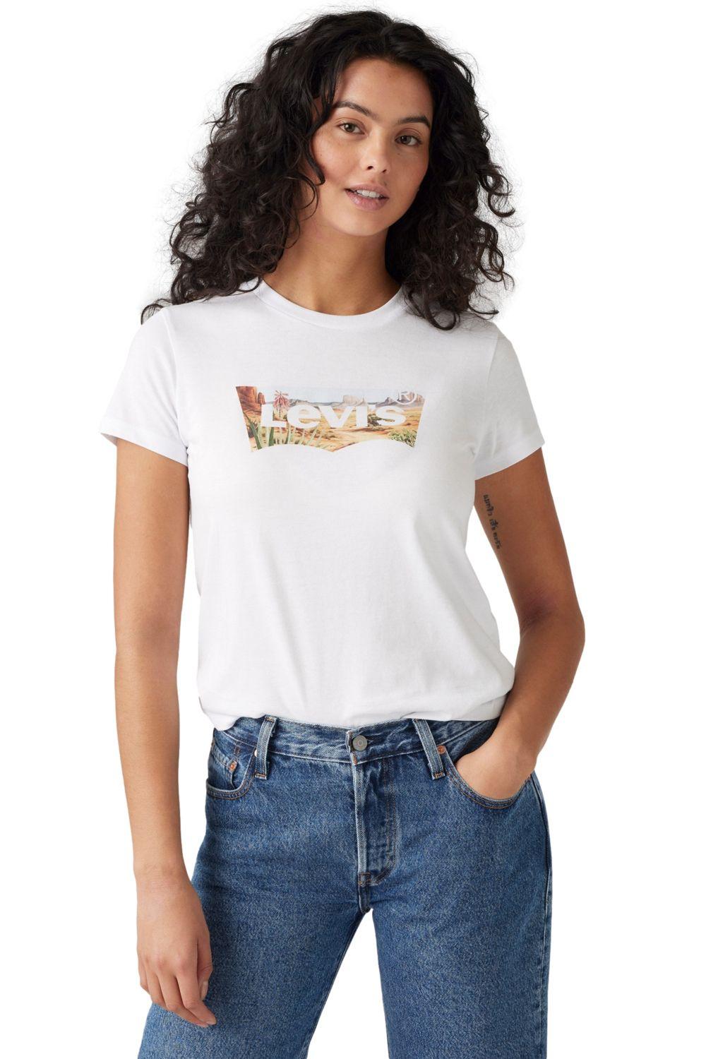 Polera Mujer The Perfect Tee Blanco Levis 17369-3007-2