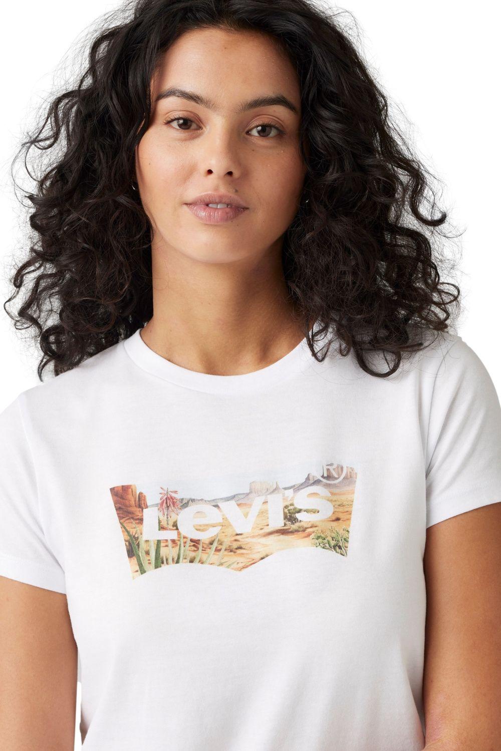Polera Mujer The Perfect Tee Blanco Levis 17369-3007-3