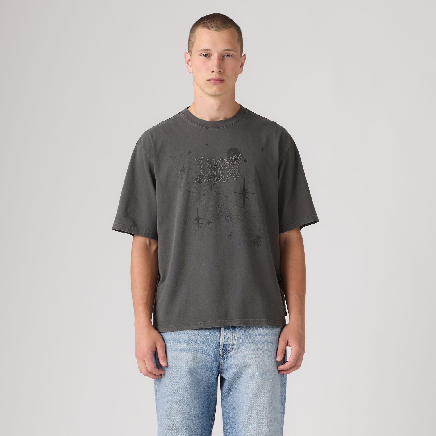 Polera Hombre Half Sleeve Tee Negro Levis A5805-0066-0
