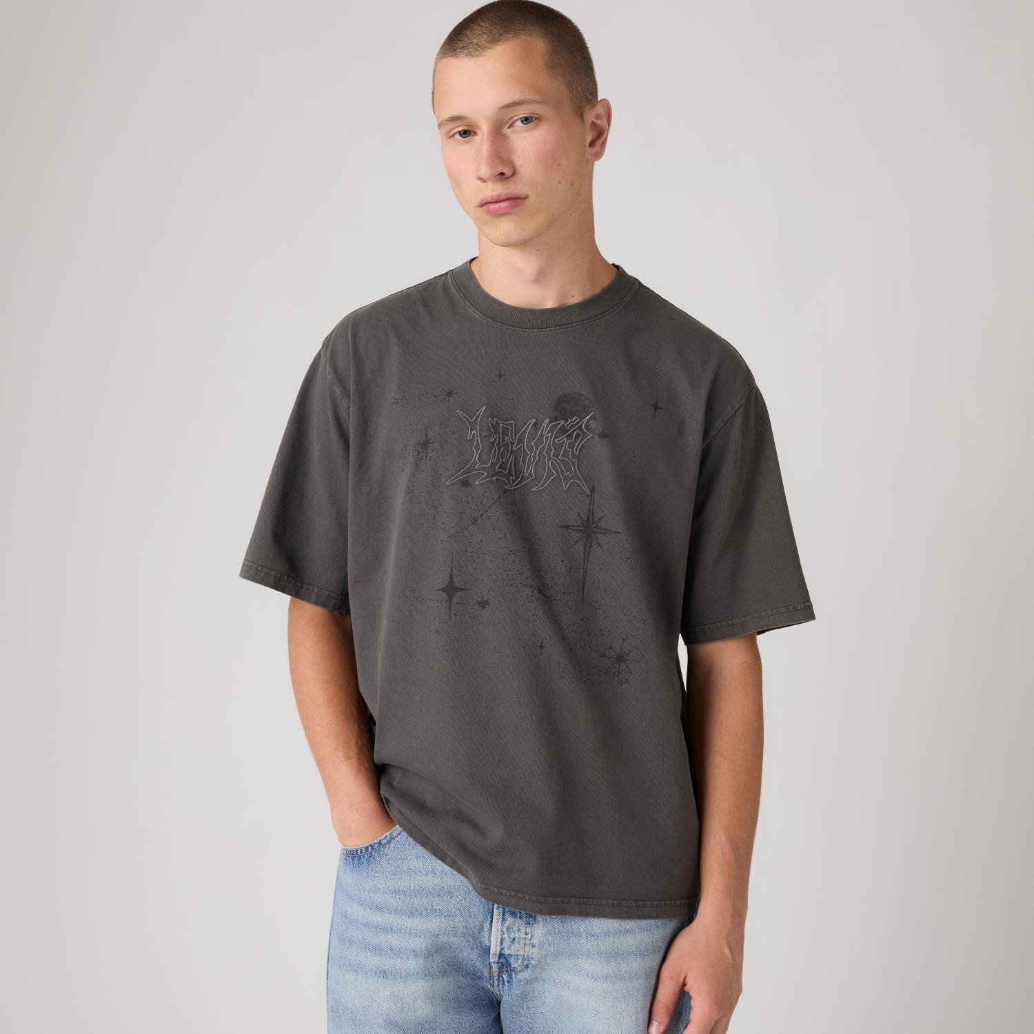 Polera Hombre Half Sleeve Tee Negro Levis A5805-0066-2