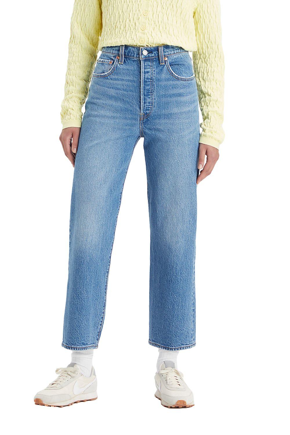 Jeans Mujer Ribcage Straight Ankle Azul Levis 72693-0177-0