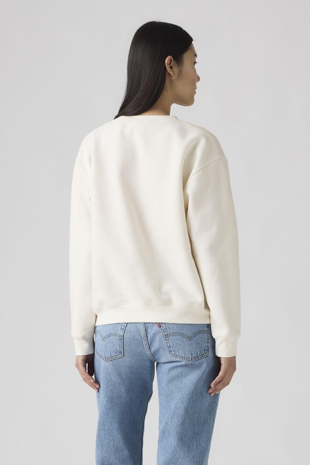 Polerón Mujer Everyday Crew Blanco Levis A8800-0065-1