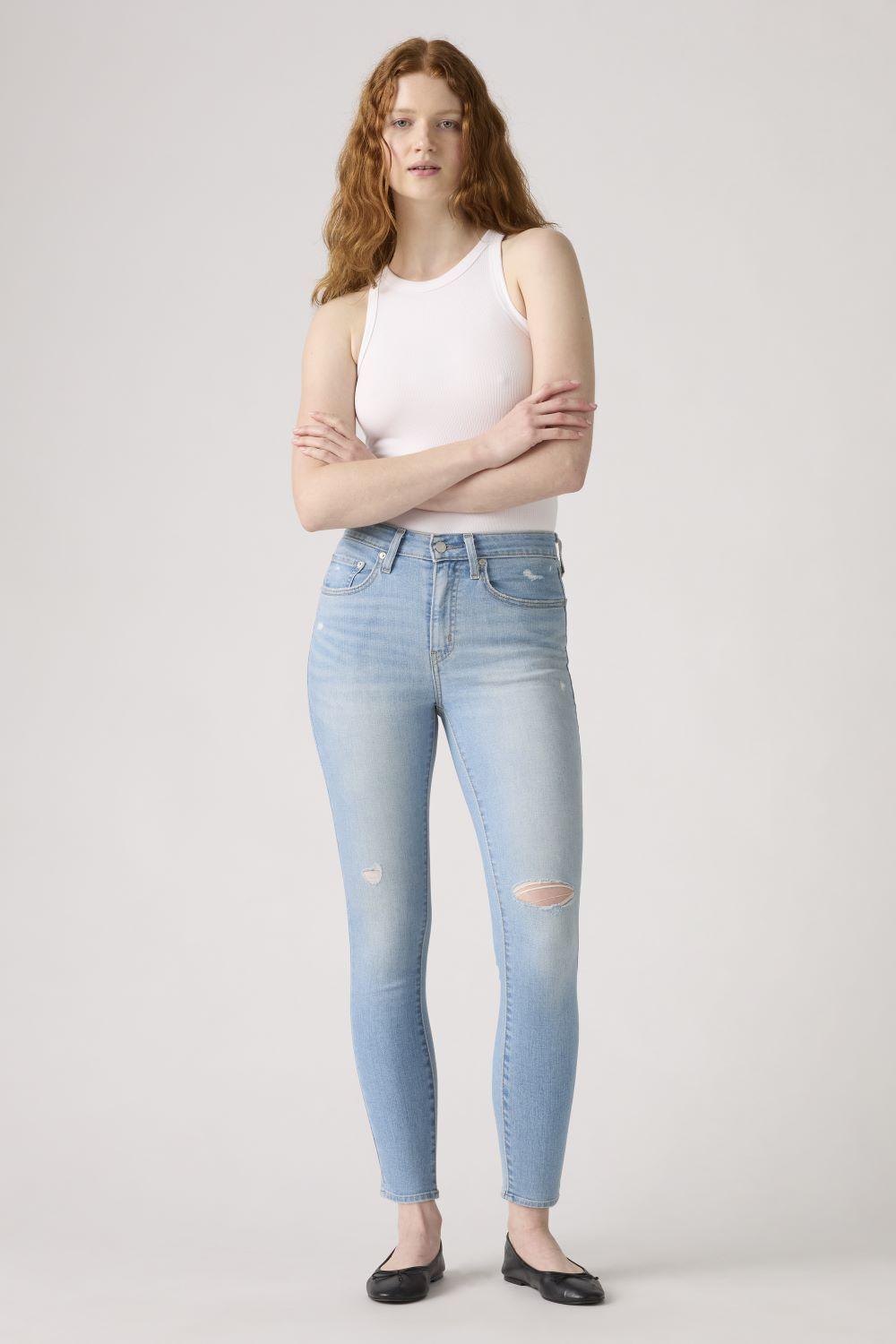 Jeans Mujer 721 High Rise Skinny Celeste Levis 18882-0888-0