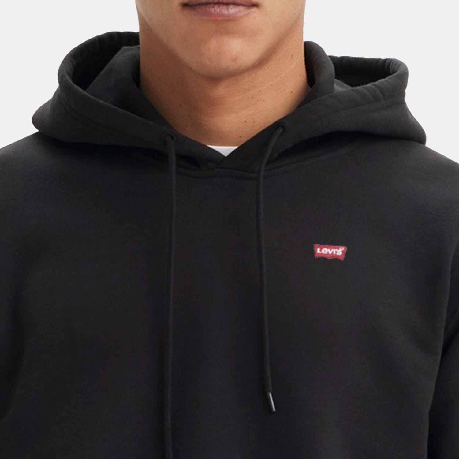Polerón Hombre Original Hoodie Negro Levis 34581-0001-2