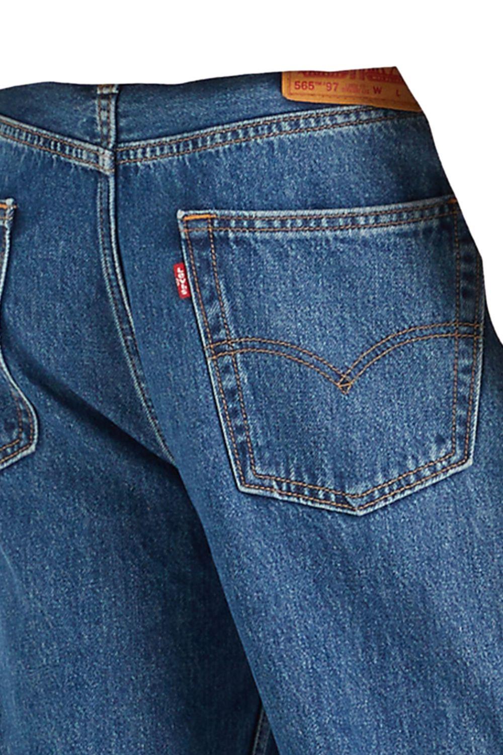 Jeans Hombre 565 '97 Loose Straight Azul Levis A7221-0000-3