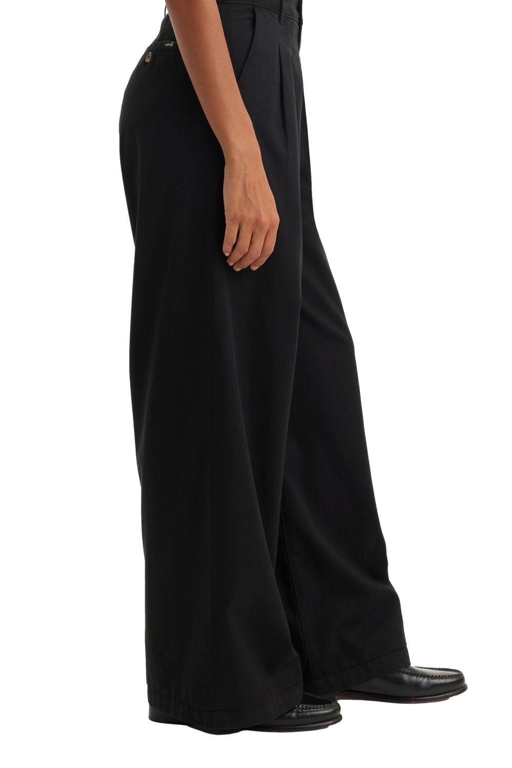 Jeans Mujer Pleated Wideleg Trouser Negro Levis A7535-0003-1