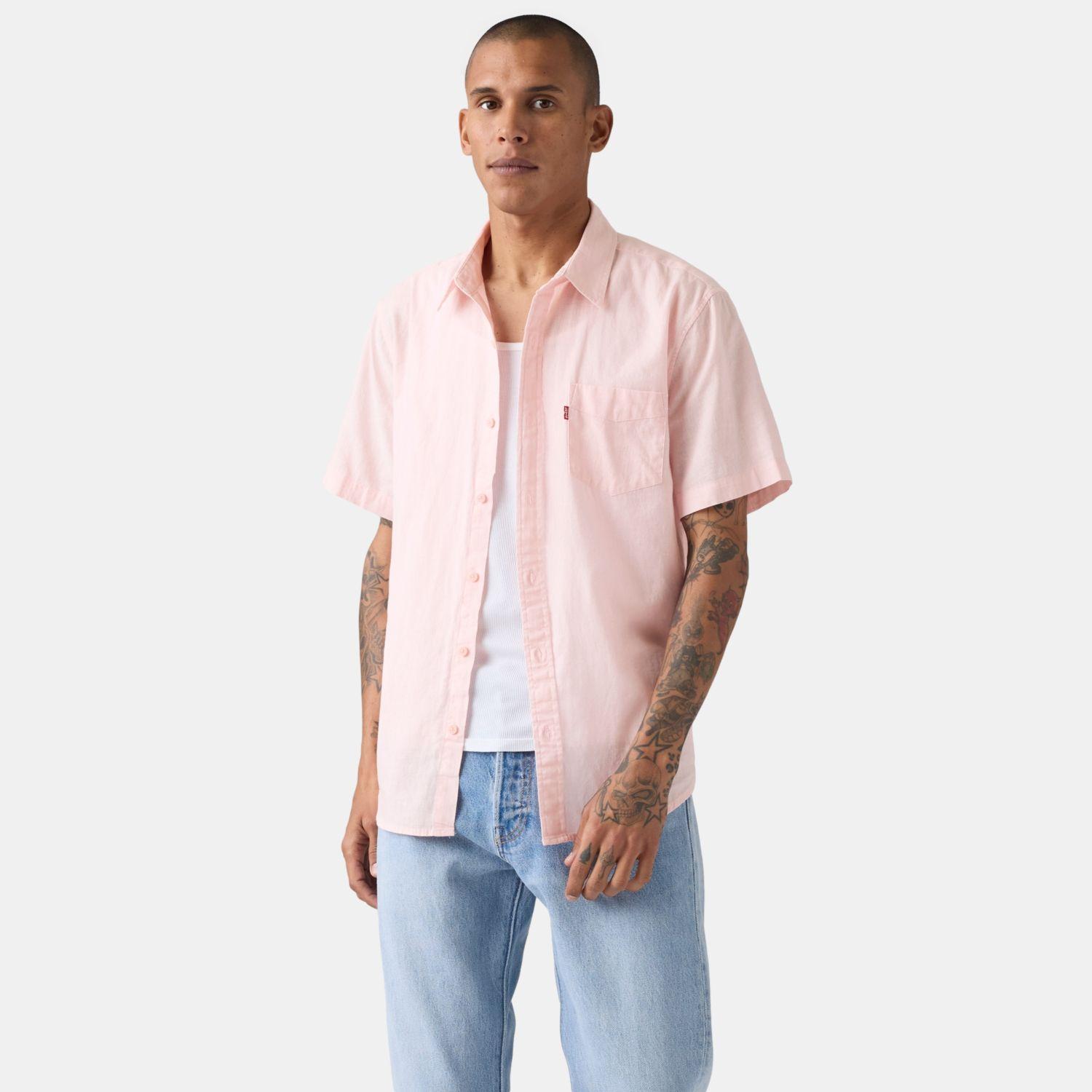 Camisa Hombre Classic 1 Pkt Standrd Rosado Levis 86627-0346-0