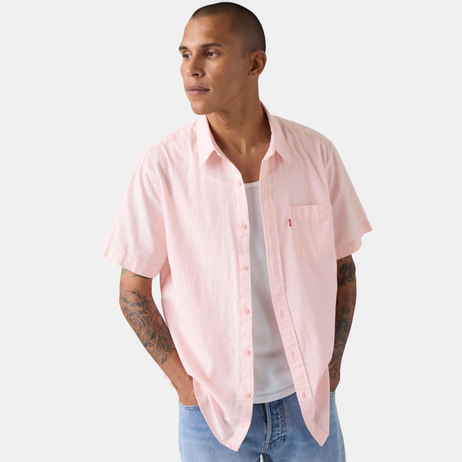 Camisa Hombre Classic 1 Pkt Standrd Rosado Levis 86627-0346-2