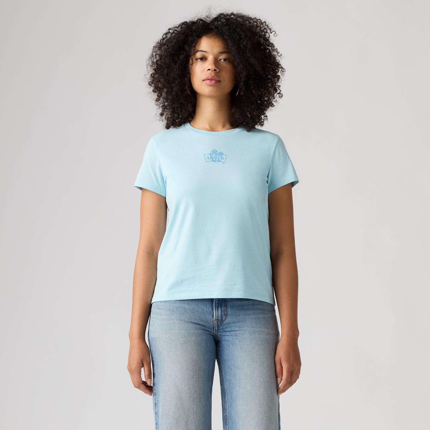 Polera Mujer The Perfect Tee Celeste Levis 17369-3579-0